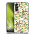 thumbnail image 1 of Head Case Designs Officially Licensed Micklyn Le Feuvre Patterns 2 Guinea Pigs And Daisies In Watercolour On Mint Soft Gel Case Compatible with Samsung Galaxy S21 FE 5G, 1 of 7