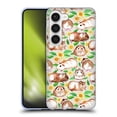 thumbnail image 1 of Head Case Designs Officially Licensed Micklyn Le Feuvre Patterns 2 Guinea Pigs And Daisies In Watercolour On Tan Soft Gel Case Compatible with Samsung Galaxy S23 5G, 1 of 7