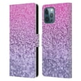 thumbnail image 1 of Head Case Designs Officially Licensed Monika Strigel Glitter Collection Lavender Pink Leather Book Wallet Case Cover Compatible with Apple iPhone 12 Pro Max, 1 of 6