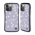 thumbnail image 1 of Head Case Designs Officially Licensed Monika Strigel Happy Daisy Lavender Hybrid Case Compatible with Apple iPhone 14 Pro, 1 of 7