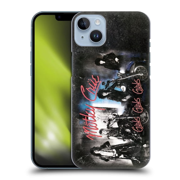 Head Case Designs Officially Licensed Motley Crue Albums Girls Girls Girls Hard Back Case Compatible with Apple iPhone 14 Plus