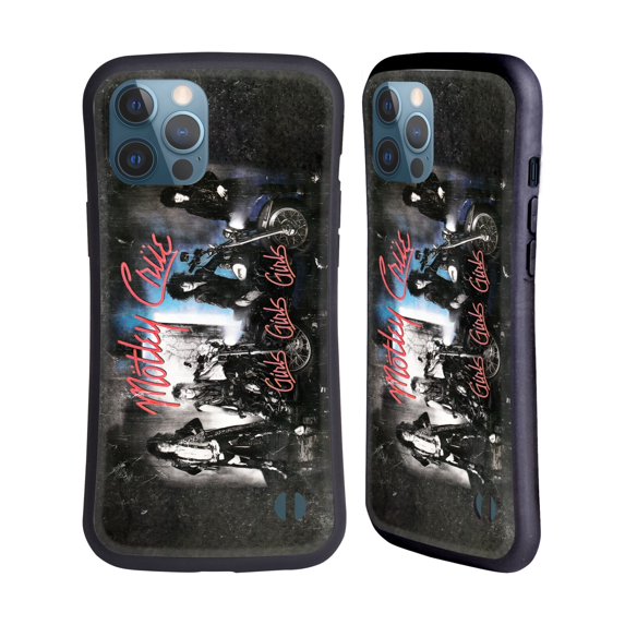 Head Case Designs Officially Licensed Motley Crue Albums Girls Girls Girls Hybrid Case Compatible with Apple iPhone 12 Pro Max