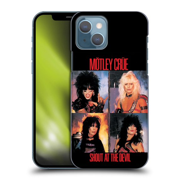 Head Case Designs Officially Licensed Motley Crue Albums Shout At The Devil Hard Back Case Compatible with Apple iPhone 13