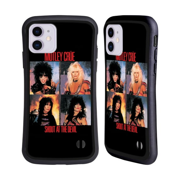 Head Case Designs Officially Licensed Motley Crue Albums Shout At The Devil Hybrid Case Compatible with Apple iPhone 11
