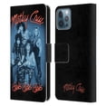 thumbnail image 1 of Head Case Designs Officially Licensed Motley Crue Key Art Girls Neon Leather Book Wallet Case Cover Compatible with Apple iPhone 12 / iPhone 12 Pro, 1 of 6