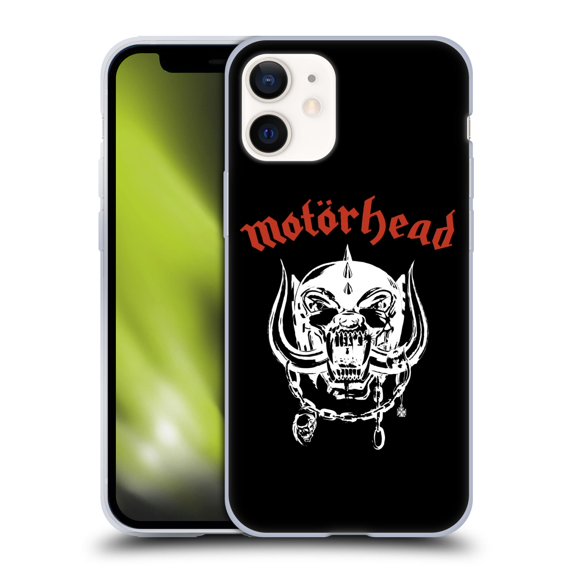 Head Case Designs Officially Licensed Motorhead Album Covers 1977 Soft Gel Case Compatible with Apple iPhone 12 Mini