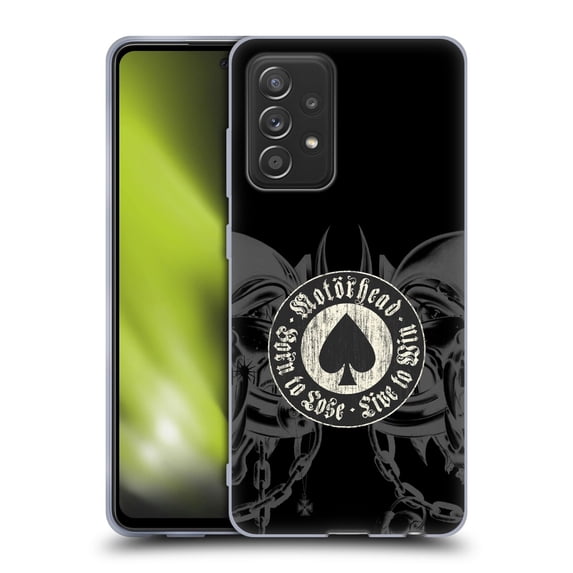 Head Case Designs Officially Licensed Motorhead Graphics Born To Lose Love To Win Soft Gel Case Compatible with Samsung Galaxy A52 / A52s / 5G (2021)