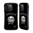 thumbnail image 1 of Head Case Designs Officially Licensed Motorhead Graphics Classic Logo Hybrid Case Compatible with Apple iPhone 15 Pro, 1 of 7