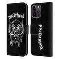 thumbnail image 1 of Head Case Designs Officially Licensed Motorhead Graphics Silver War Pig Leather Book Wallet Case Cover Compatible with Apple iPhone 15 Pro Max, 1 of 6