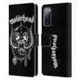 thumbnail image 1 of Head Case Designs Officially Licensed Motorhead Graphics Silver War Pig Leather Book Wallet Case Cover Compatible with Samsung Galaxy S20 FE / 5G, 1 of 6