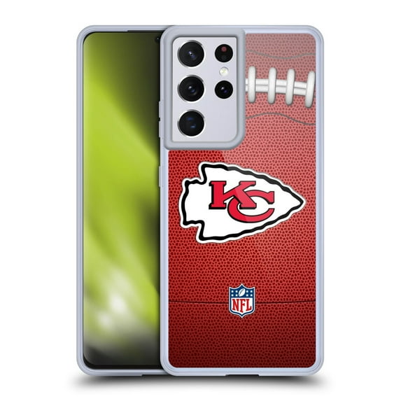 Head Case Designs NFL Kansas City Chiefs Graphics Football Soft Gel Case for Samsung Galaxy S21 Ultra 5G