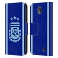 thumbnail image 1 of Head Case Designs Officially Licensed Argentina National Football Team 2024/25 Crest Kit Away Leather Wallet Case Compatible with Nokia 1, 1 of 6