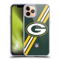 thumbnail image 1 of Head Case Designs NFL Green Bay Packers Logo Stripes Soft Gel Case for Apple iPhone 11 Pro, 1 of 7