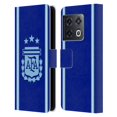 thumbnail image 1 of Head Case Designs Officially Licensed Argentina National Football Team 2024/25 Crest Kit Away Leather Wallet Case Compatible with OnePlus 10 Pro, 1 of 6