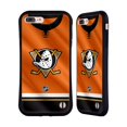thumbnail image 1 of Head Case Designs Officially Licensed NHL Anaheim Ducks Jersey Hybrid Case Compatible with Apple iPhone 7 Plus / iPhone 8 Plus, 1 of 7