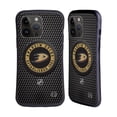 thumbnail image 1 of Head Case Designs Officially Licensed NHL Anaheim Ducks Puck Texture Hybrid Case Compatible with Apple iPhone 15 Pro Max, 1 of 7