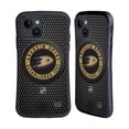 thumbnail image 1 of Head Case Designs Officially Licensed NHL Anaheim Ducks Puck Texture Hybrid Case Compatible with Apple iPhone 15, 1 of 7