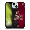 thumbnail image 1 of Head Case Designs Officially Licensed NHL Arizona Coyotes Half Distressed Soft Gel Case Compatible with Apple iPhone 13 Mini, 1 of 7