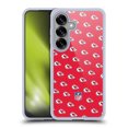 thumbnail image 1 of Head Case Designs NFL Kansas City Chiefs Artwork Patterns Soft Gel Case for Samsung Galaxy S25, 1 of 7