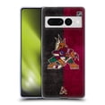 thumbnail image 1 of Head Case Designs Officially Licensed NHL Arizona Coyotes Half Distressed Soft Gel Case Compatible with Google Pixel 7 Pro, 1 of 7