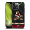 thumbnail image 1 of Head Case Designs Officially Licensed NHL Arizona Coyotes Jersey Soft Gel Case Compatible with Apple iPhone 14 Pro, 1 of 7