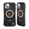 thumbnail image 1 of Head Case Designs Officially Licensed NHL Arizona Coyotes Puck Texture Hybrid Case Compatible with Apple iPhone 14, 1 of 7