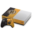 thumbnail image 1 of Head Case Designs Officially Licensed NHL Boston Bruins Half Distressed Vinyl Sticker Skin Decal Cover Compatible with Microsoft One S Console & Controller, 1 of 8