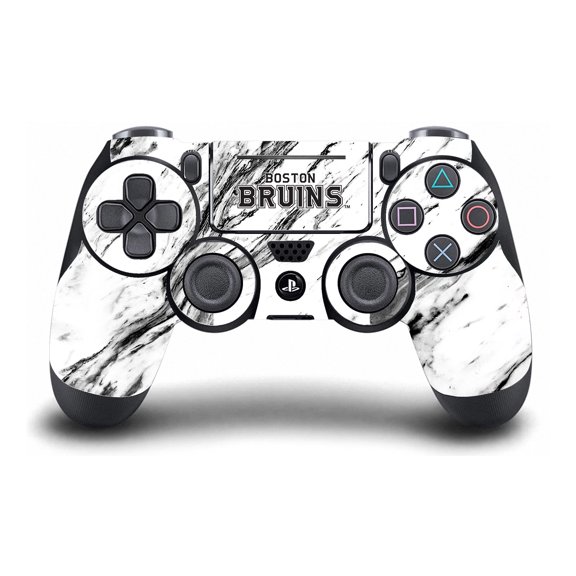 Head Case Designs Officially Licensed NHL Boston Bruins Marble Vinyl Sticker Skin Decal Cover Compatible with Sony DualShock 4 Controller