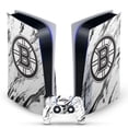 thumbnail image 1 of Head Case Designs Officially Licensed NHL Boston Bruins Marble Vinyl Sticker Skin Decal Cover Compatible with Sony PS5 Disc Edition Bundle, 1 of 8