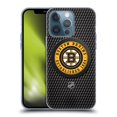 thumbnail image 1 of Head Case Designs Officially Licensed NHL Boston Bruins Puck Texture Soft Gel Case Compatible with Apple iPhone 13 Pro, 1 of 7