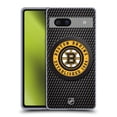 thumbnail image 1 of Head Case Designs Officially Licensed NHL Boston Bruins Puck Texture Soft Gel Case Compatible with Google Pixel 7a, 1 of 7