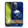 thumbnail image 1 of Head Case Designs Officially Licensed NHL Buffalo Sabres Jersey Soft Gel Case Compatible with Apple iPhone 14 Pro Max, 1 of 7