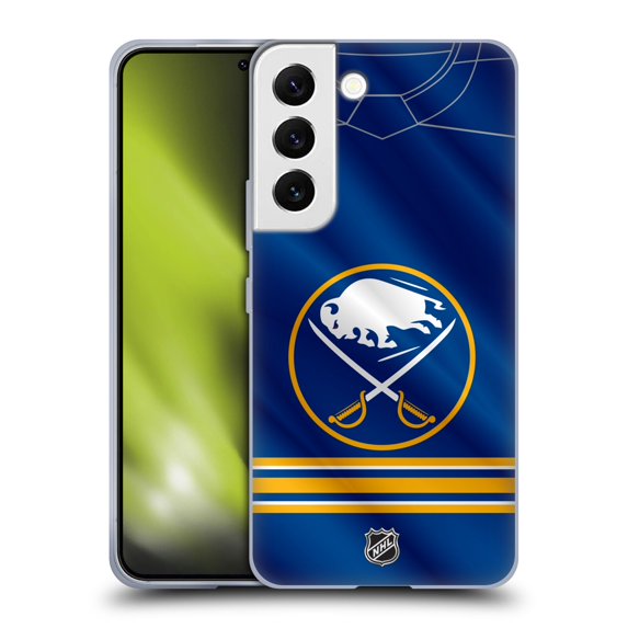 Head Case Designs Officially Licensed NHL Buffalo Sabres Jersey Soft Gel Case Compatible with Samsung Galaxy S22 5G