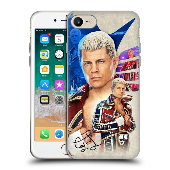 Ecell Cody Rhodes Collage Soft Gel iPhone Case