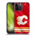 thumbnail image 1 of Head Case Designs Officially Licensed NHL Calgary Flames Jersey Soft Gel Case Compatible with Apple iPhone 15 Pro Max, 1 of 7
