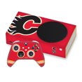thumbnail image 1 of Head Case Designs Officially Licensed NHL Calgary Flames Oversized Vinyl Sticker Skin Decal Cover Compatible with Microsoft Series S Console & Controller, 1 of 9