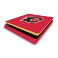 thumbnail image 1 of Head Case Designs Officially Licensed NHL Calgary Flames Plain Vinyl Sticker Skin Decal Cover Compatible with Sony PS4 Slim Console, 1 of 8