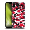 thumbnail image 1 of Head Case Designs Officially Licensed NHL Carolina Hurricanes Camouflage Soft Gel Case Compatible with Apple iPhone XS Max, 1 of 7
