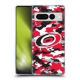 thumbnail image 1 of Head Case Designs Officially Licensed NHL Carolina Hurricanes Camouflage Soft Gel Case Compatible with Google Pixel 7 Pro, 1 of 7