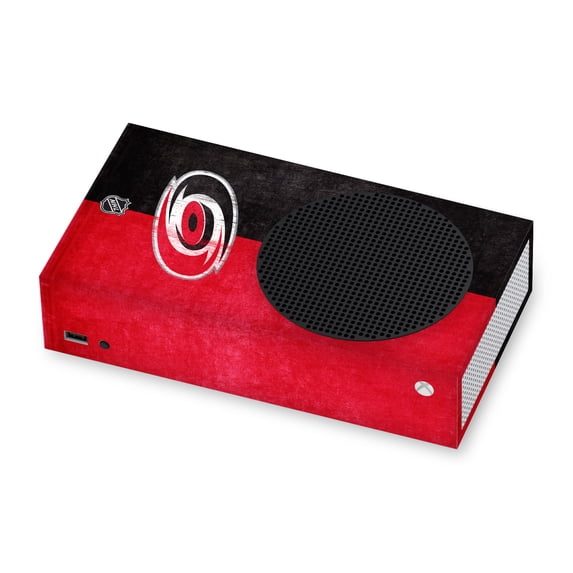 Head Case Designs Officially Licensed NHL Carolina Hurricanes Half Distressed Vinyl Sticker Skin Decal Cover Compatible with Microsoft Xbox Series S Console