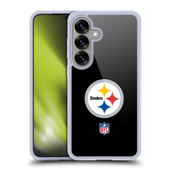 Head Case Designs NFL Pittsburgh Steelers Logo Plain Soft Gel Case for Samsung Galaxy S25