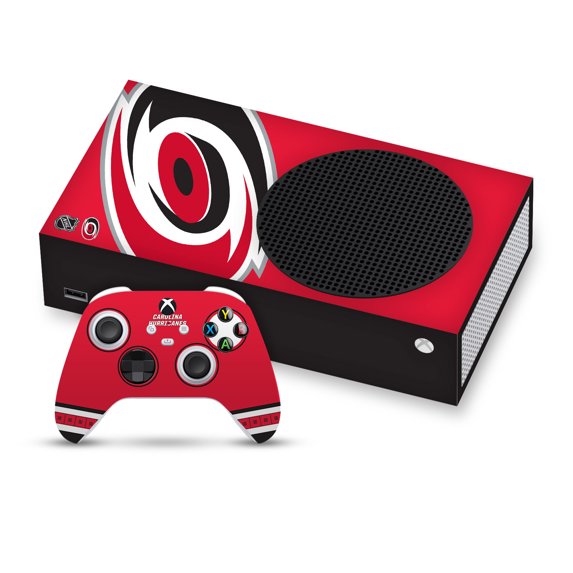 Head Case Designs Officially Licensed NHL Carolina Hurricanes Oversized Vinyl Sticker Skin Decal Cover Compatible with Microsoft Series S Console & Controller