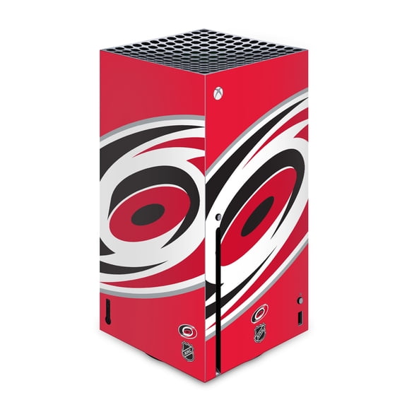 Head Case Designs Officially Licensed NHL Carolina Hurricanes Oversized Vinyl Sticker Skin Decal Cover Compatible with Microsoft Xbox Series X