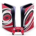 thumbnail image 1 of Head Case Designs Officially Licensed NHL Carolina Hurricanes Oversized Vinyl Sticker Skin Decal Cover Compatible with Sony PS5 Disc Edition Bundle, 1 of 8
