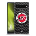 thumbnail image 1 of Head Case Designs Officially Licensed NHL Carolina Hurricanes Puck Texture Soft Gel Case Compatible with Google Pixel 6, 1 of 7