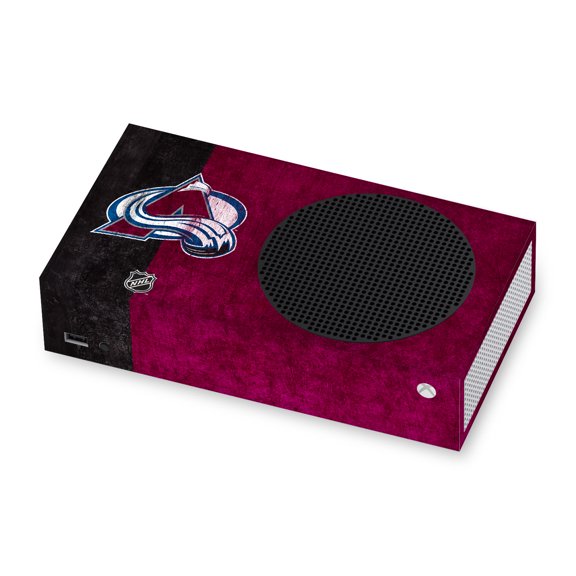 Head Case Designs Officially Licensed NHL Colorado Avalanche Half Distressed Vinyl Sticker Skin Decal Cover Compatible with Microsoft Xbox Series S Console