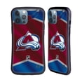 thumbnail image 1 of Head Case Designs Officially Licensed NHL Colorado Avalanche Jersey Hybrid Case Compatible with Apple iPhone 13 Pro Max, 1 of 7