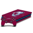 thumbnail image 1 of Head Case Designs Officially Licensed NHL Colorado Avalanche Plain Vinyl Sticker Skin Decal Cover Compatible with Sony PS4 Pro Bundle, 1 of 9