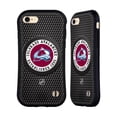 thumbnail image 1 of Head Case Designs Officially Licensed NHL Colorado Avalanche Puck Texture Hybrid Case Compatible with Apple iPhone 7 / 8 / SE 2020 & 2022, 1 of 7