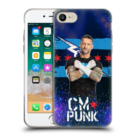Ecell CM Punk Portrait Soft Gel iPhone Case